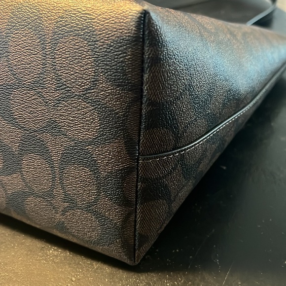 Coach Brown Signature Gallery Tote - Picture 5 of 6